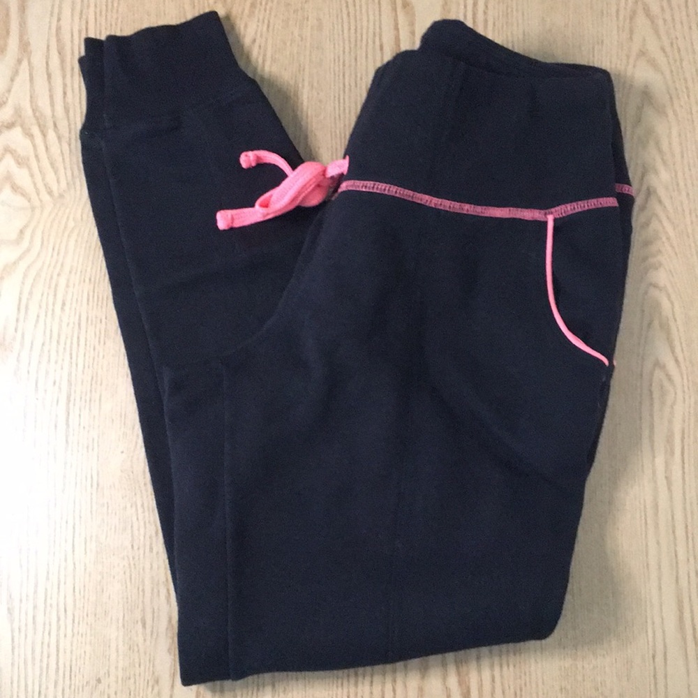 Bin 17 Womens Reebok joggers Soft Stretchy Warm Comfy Black Size Medium